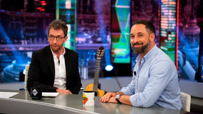 La visita de Abascal a 'El Hormiguero' le da la tercera emisión más vista de su historia