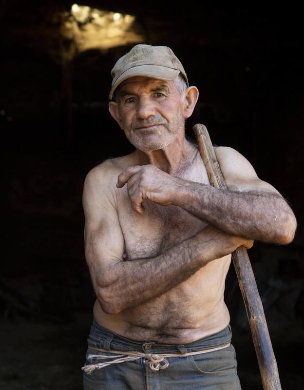 Santiago Castaño, en Mellanes. 