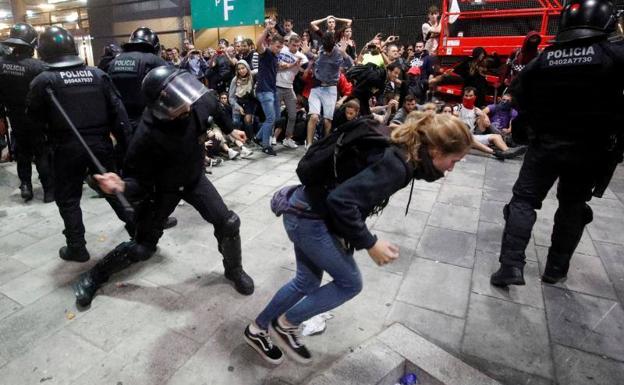Galería. Las protestas de Cataluña en imágenes