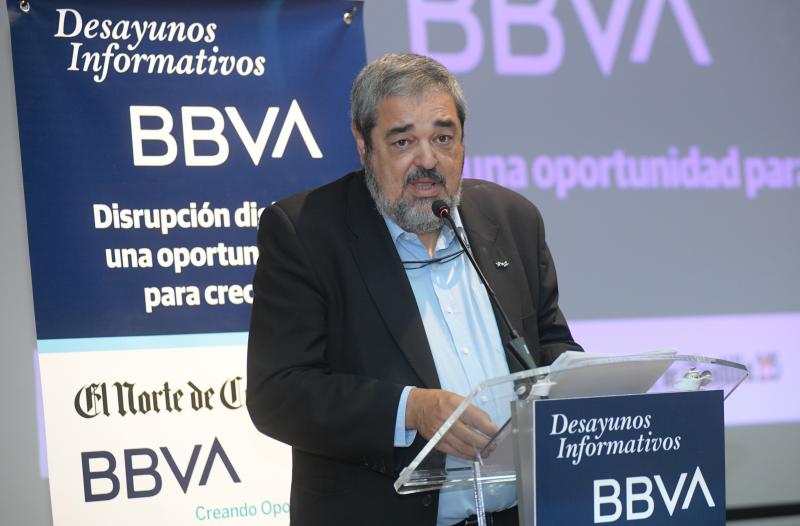 El Norte de Castilla y BBVA han celebrado este miércoles un desayuno informativo cuyo tema central es 'La disrupción digital, una oportunidad para crecer'.