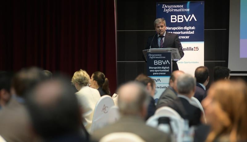 El Norte de Castilla y BBVA han celebrado este miércoles un desayuno informativo cuyo tema central es 'La disrupción digital, una oportunidad para crecer'.