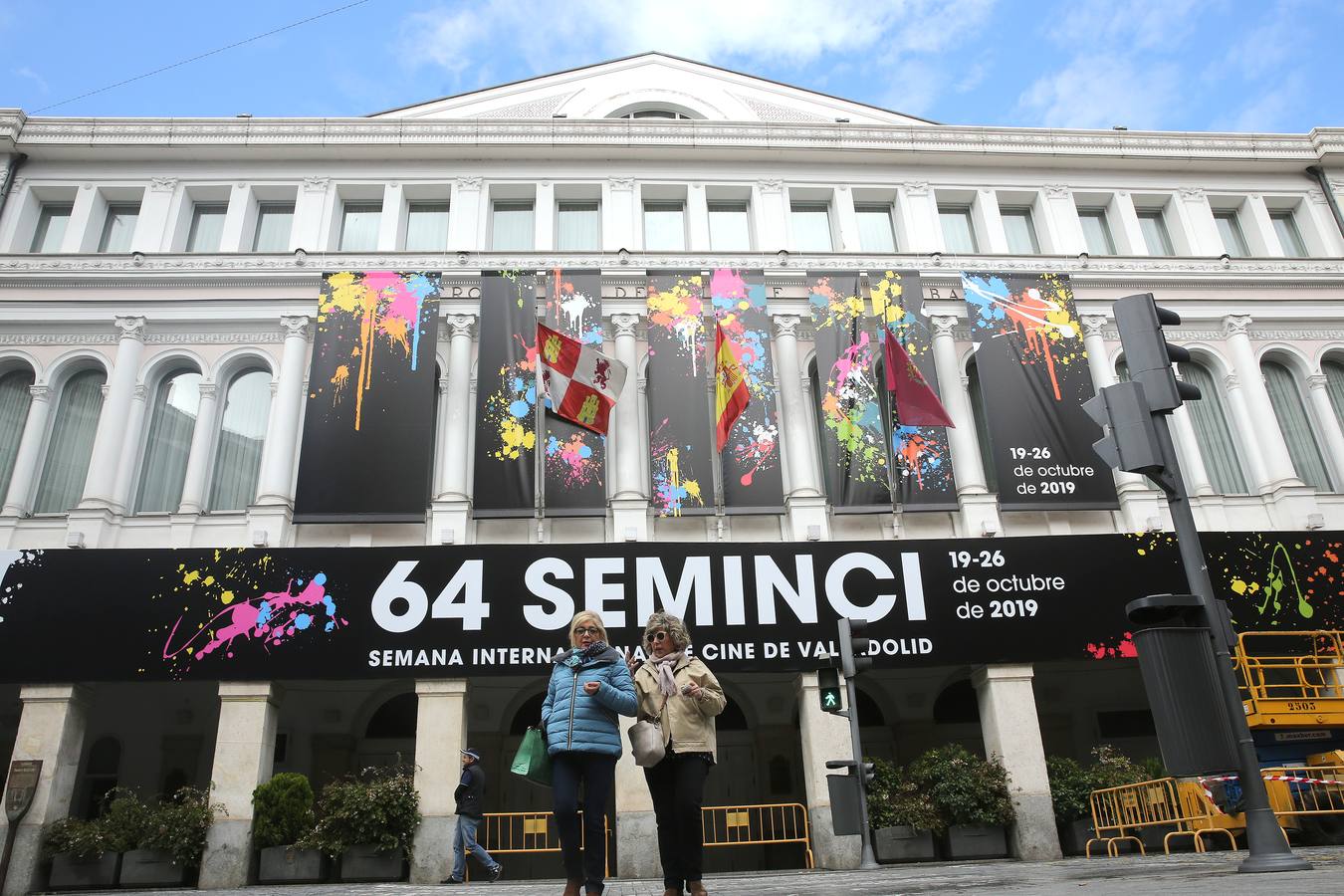 El Teatro Calderón de Valladolid se prepara para la Seminci.