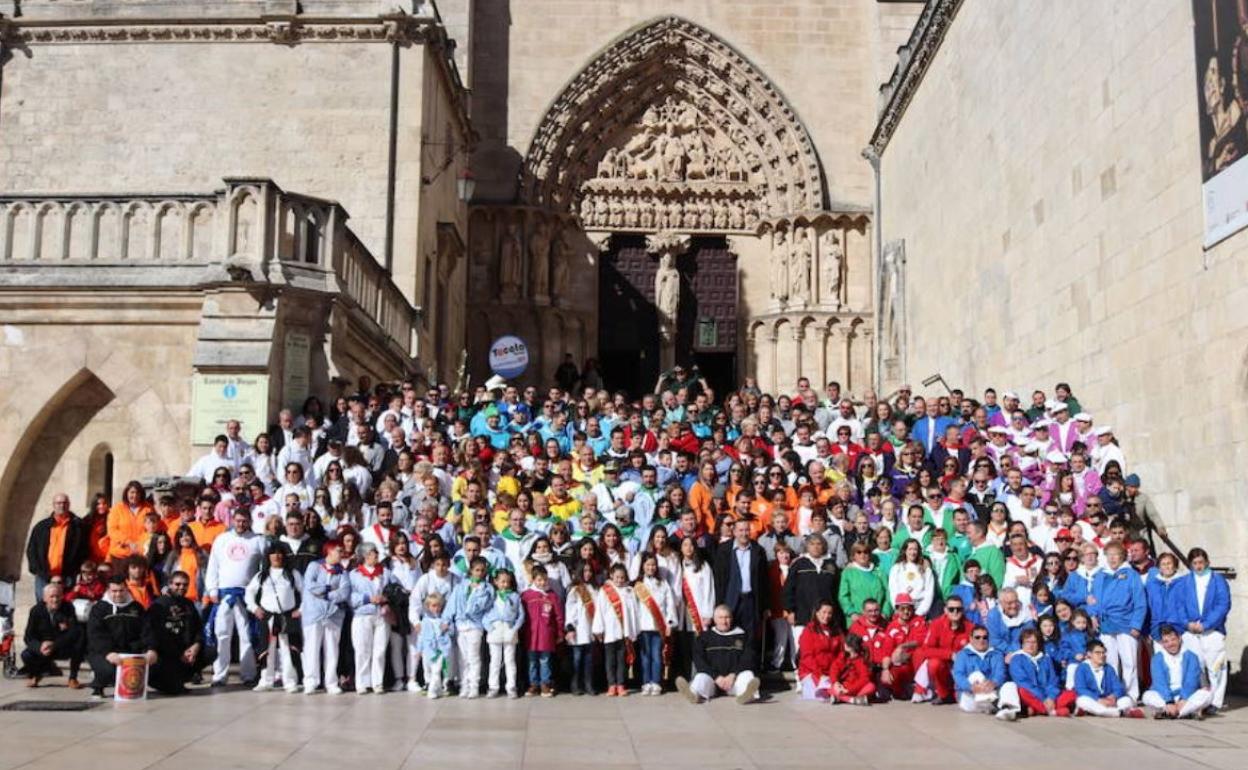 Imagen de la celebración del Día del Peñista de 2018