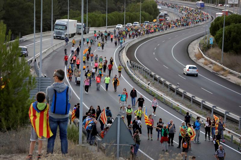 Fotos: Tercera jornada de protestas en Cataluña tras la sentencia del &#039;procés&#039;