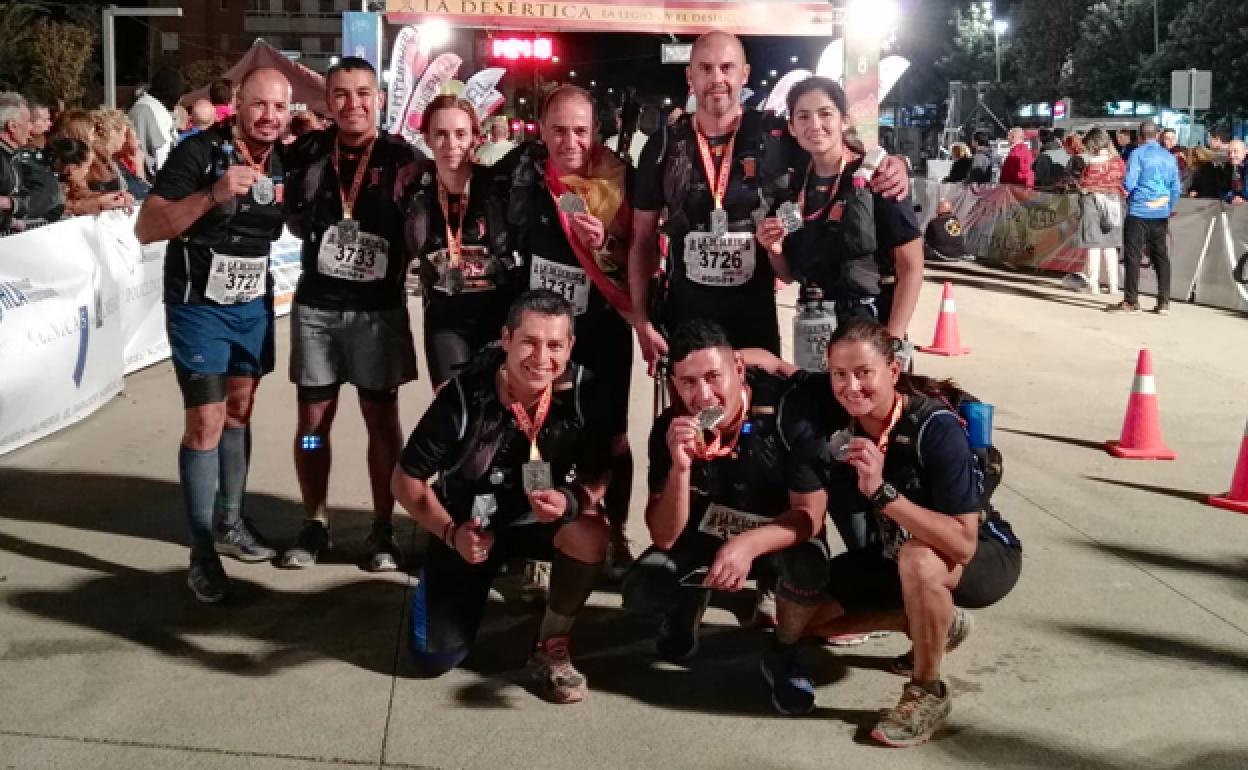 Componentes del equipo que ha participado en 'La Desértica'. 