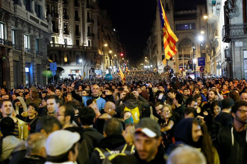 Fotos: La violencia vuelve a las calles de Barcelona