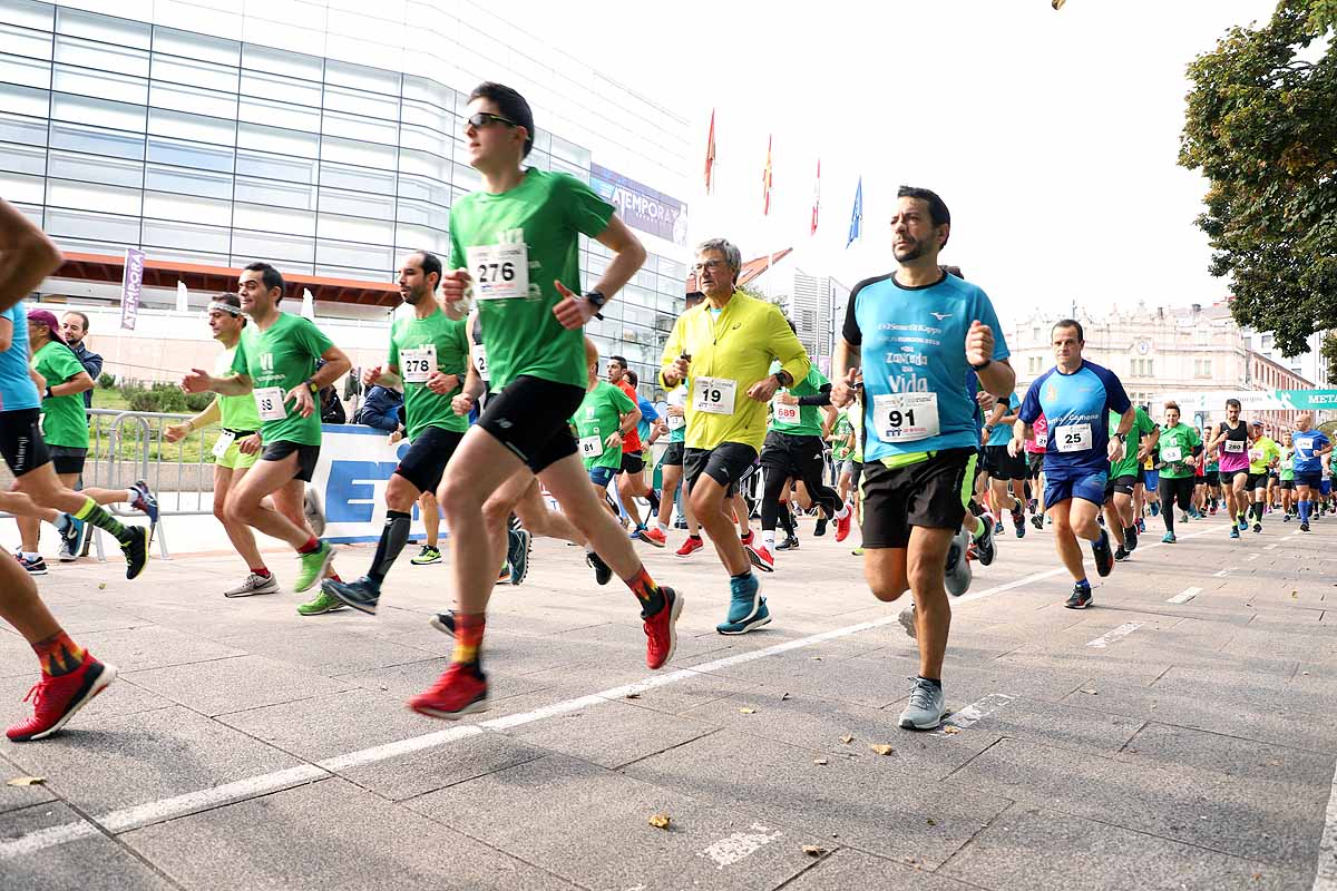 Dani Arce y Lidia Campo han sido los vencedores en la prueba de 10 kilómetros que ha recorridos las calles burgaleses. 