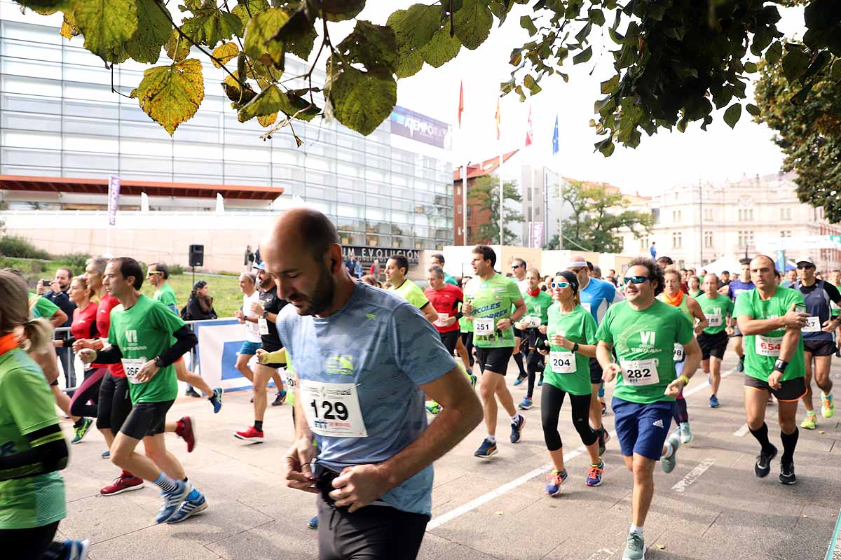 Dani Arce y Lidia Campo han sido los vencedores en la prueba de 10 kilómetros que ha recorridos las calles burgaleses. 