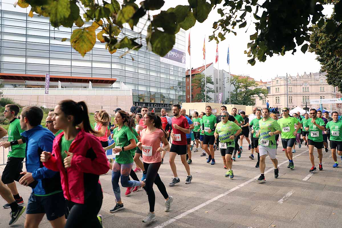 Dani Arce y Lidia Campo han sido los vencedores en la prueba de 10 kilómetros que ha recorridos las calles burgaleses. 