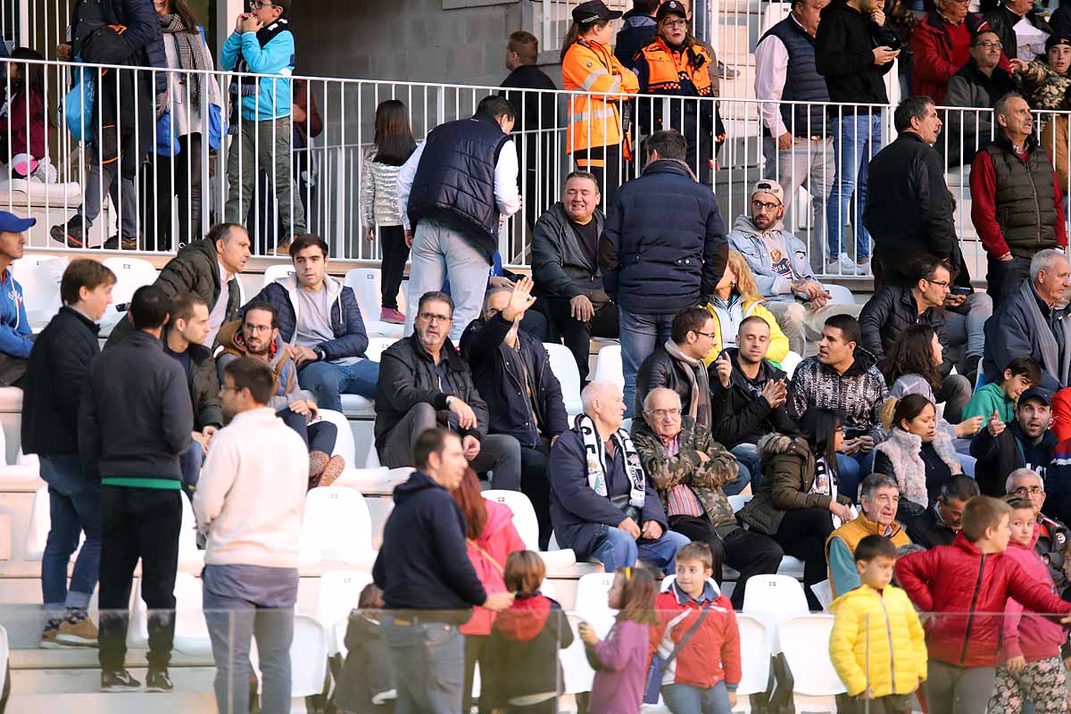 Las gradas de El Plantío no pudieron presenciar una victoria de su equipo esta tarde. 