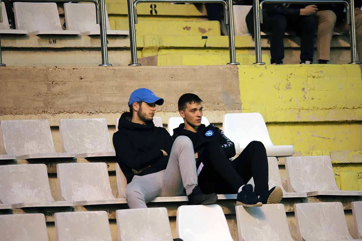 Las gradas de El Plantío no pudieron presenciar una victoria de su equipo esta tarde. 