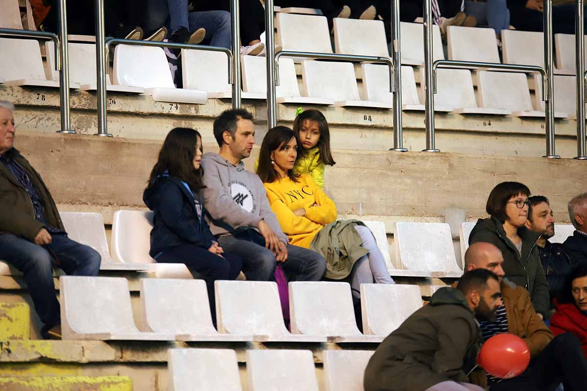 Las gradas de El Plantío no pudieron presenciar una victoria de su equipo esta tarde. 