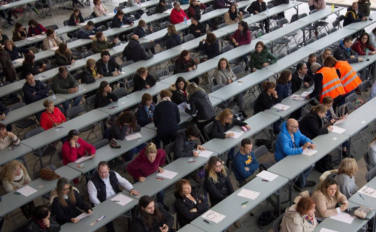 Examen para las 208 plazas de operario de servicios sanitarios.