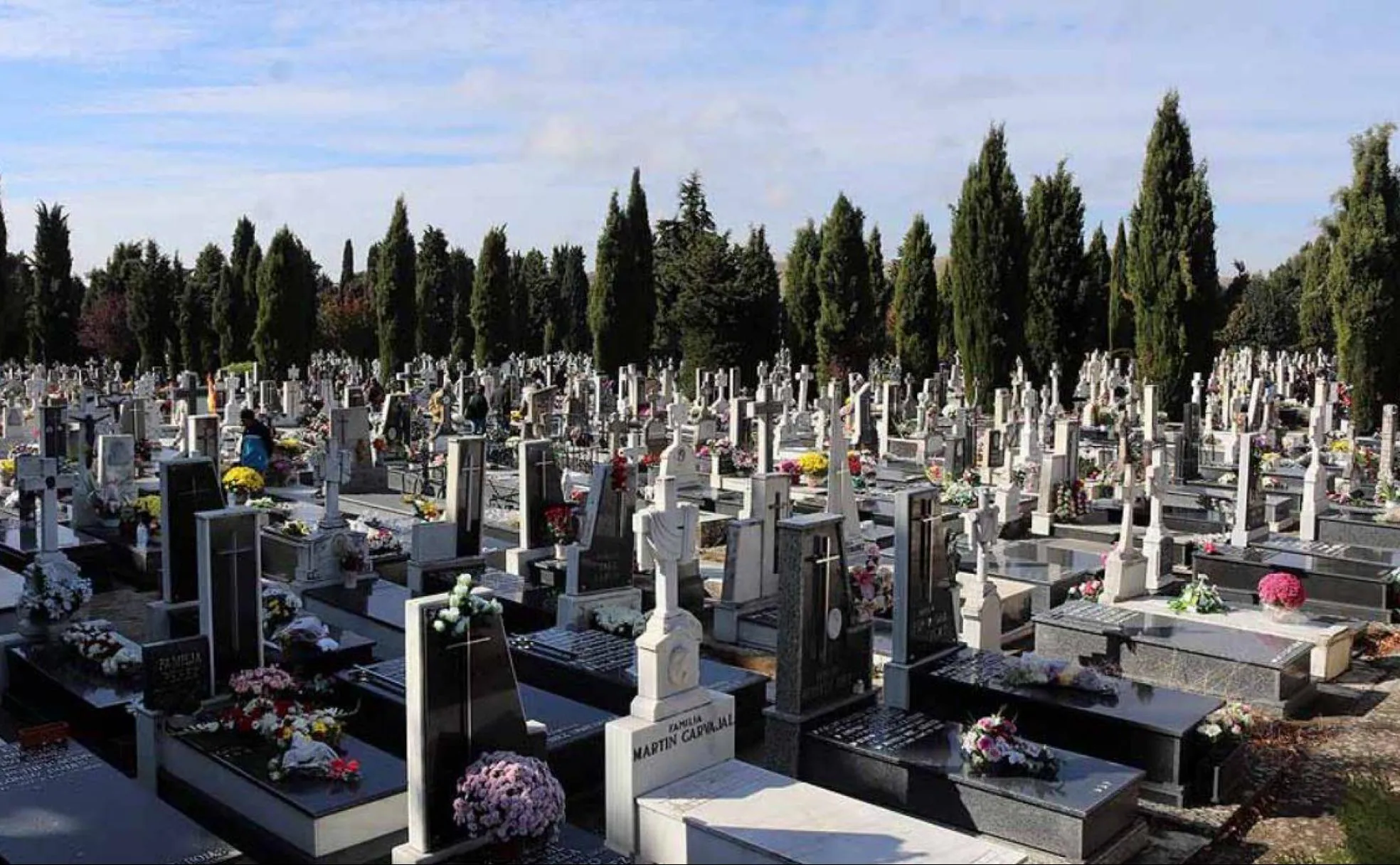 Panteones del Cementerio de San José de Burgos.