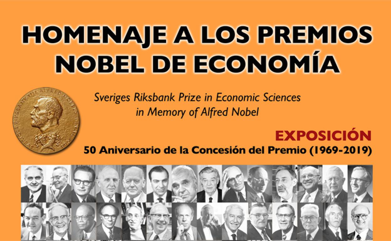 La Universidad de Burgos rinde homenaje a los premios Nobel de Economía con una exposición