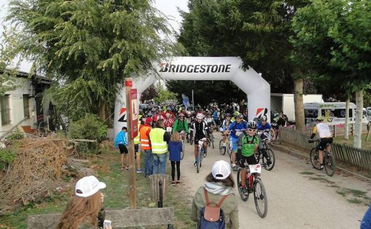 Bicicletada de la planta Bridgestone en Burgos en la Semana Europea de la Movilidad. 