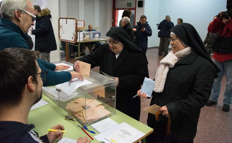 Burgos vive una nueva jornada electoral