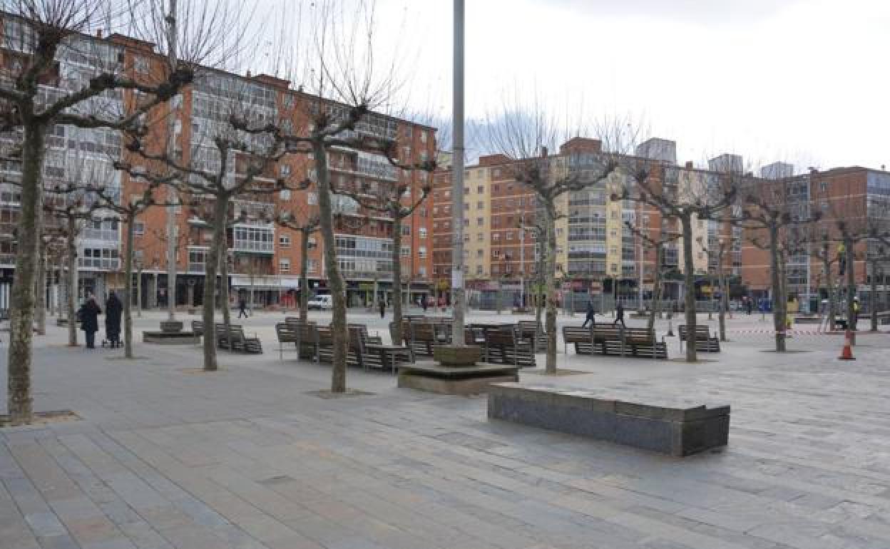 Plaza de Santiago de Burgos. 