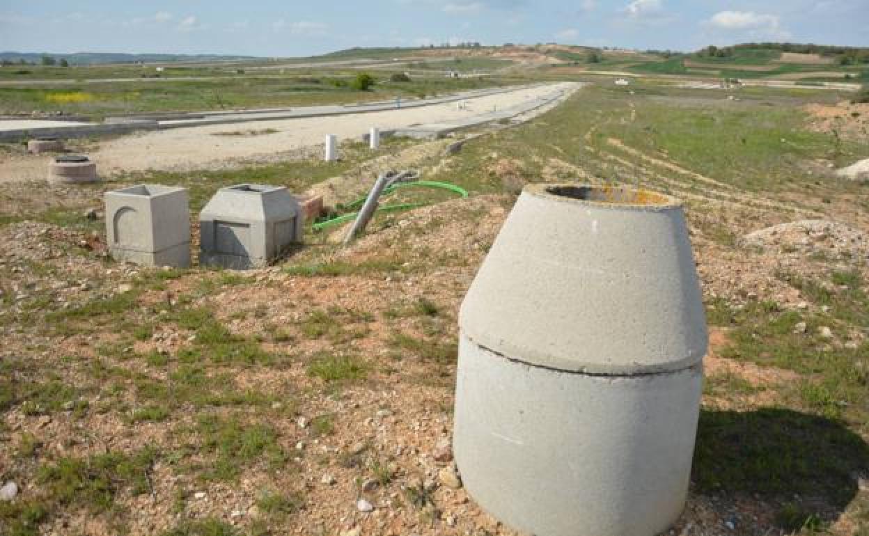 Imagen del lugar en el que se instalará el futuro Parque Tecnológico de Burgos. 