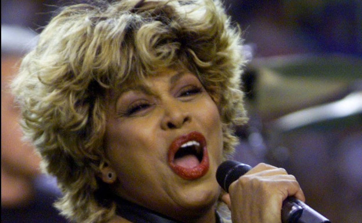 Actuación de Tina Turner.