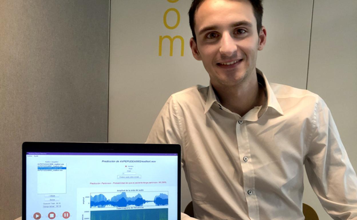 Adrián Araniz ha desarrollado uno de los prototipos premiados. 