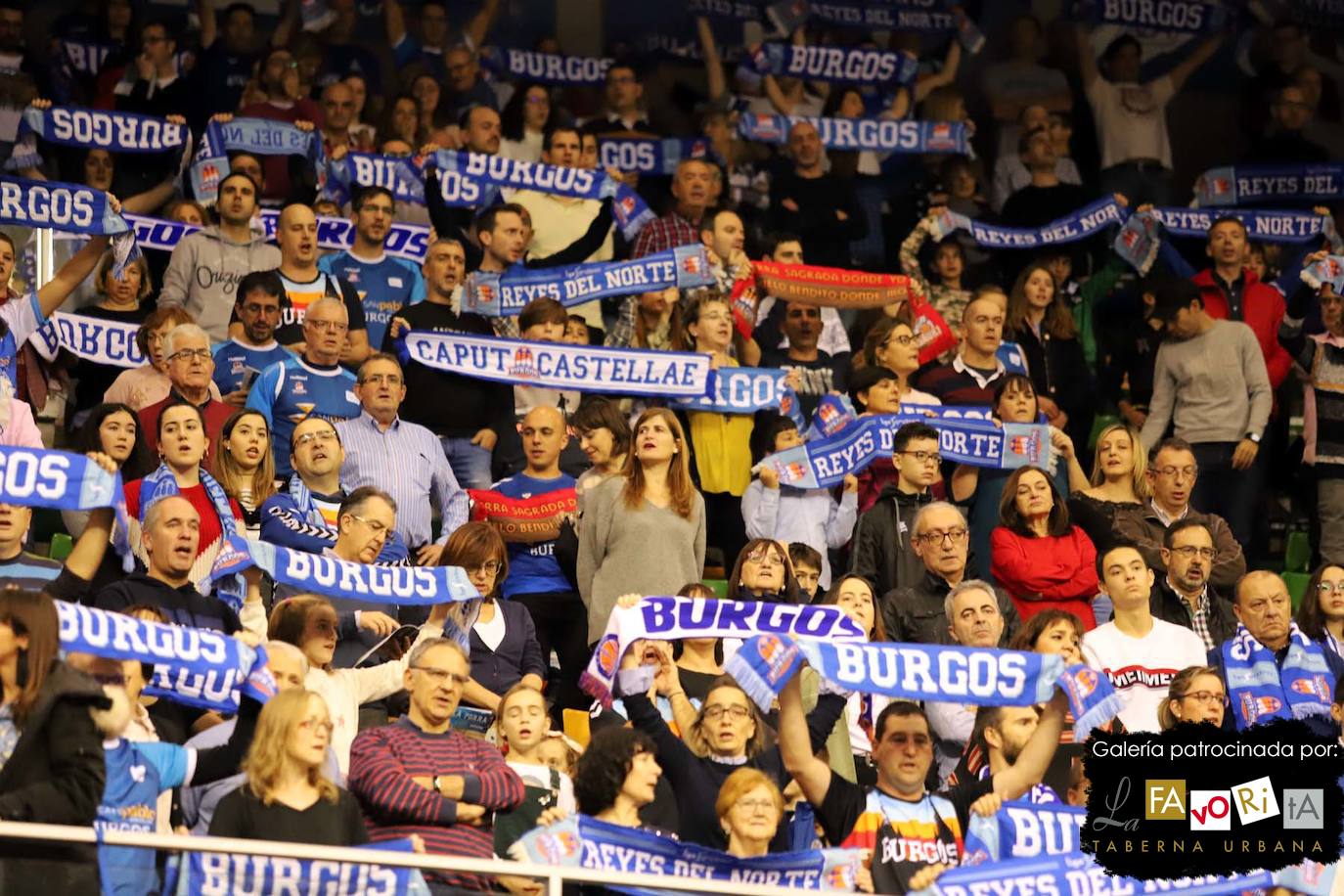 Fotos: El Coliseum vuelve a teñirse de azul