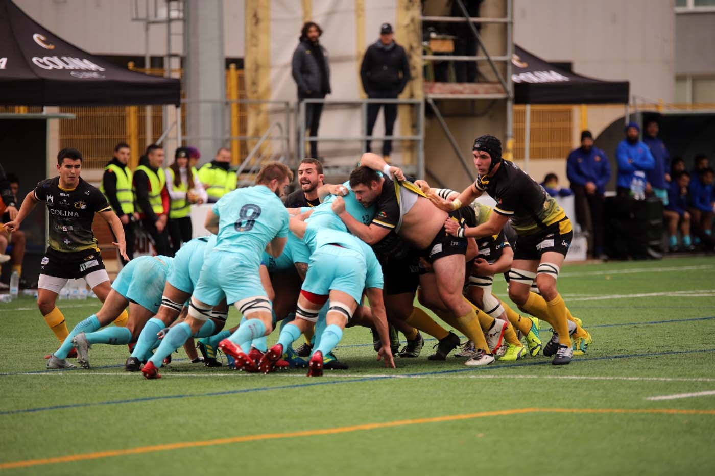 Fotos: El UBU Colina Clinic y el FC Barcelona firman tablas en San Amaro