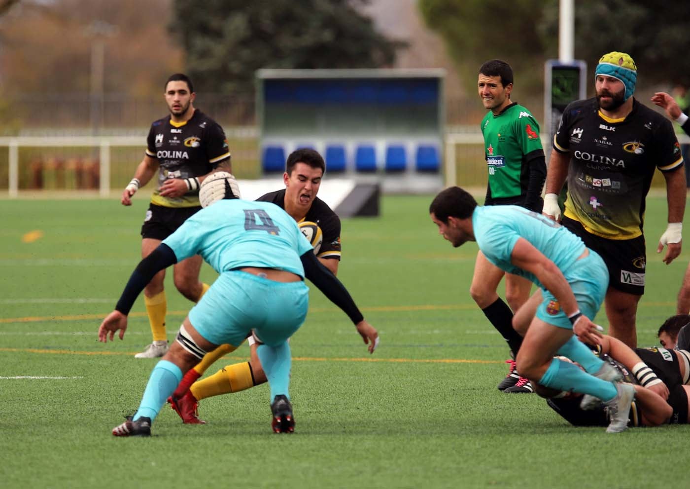 Fotos: El UBU Colina Clinic y el FC Barcelona firman tablas en San Amaro