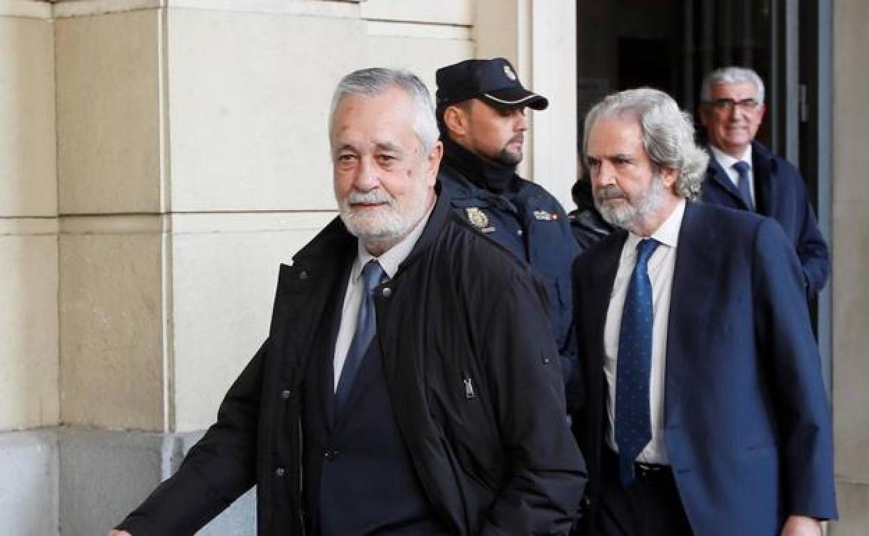 José Antonio Griñán, tras conocer la sentencia del caso ERE.