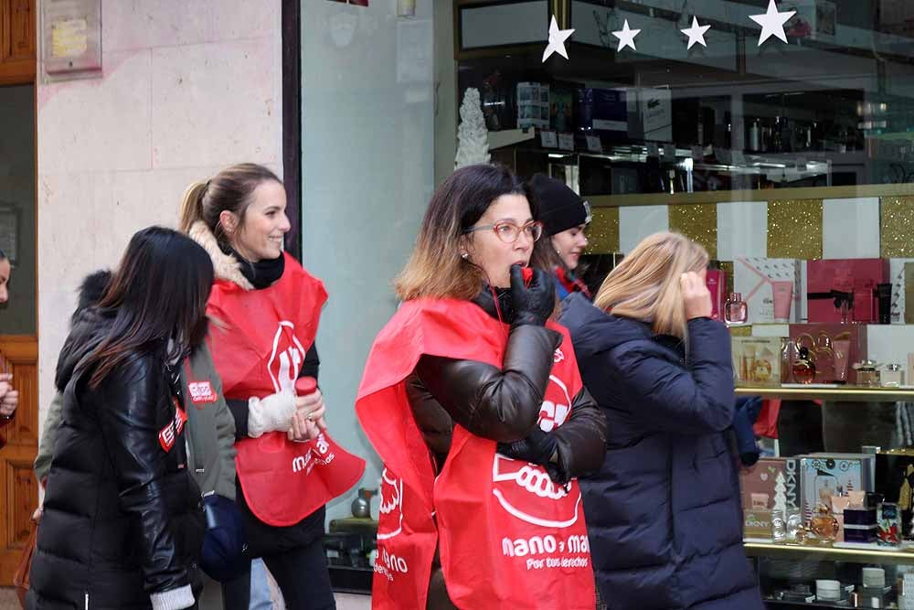 Fotos: Huelga en el comercio de Burgos