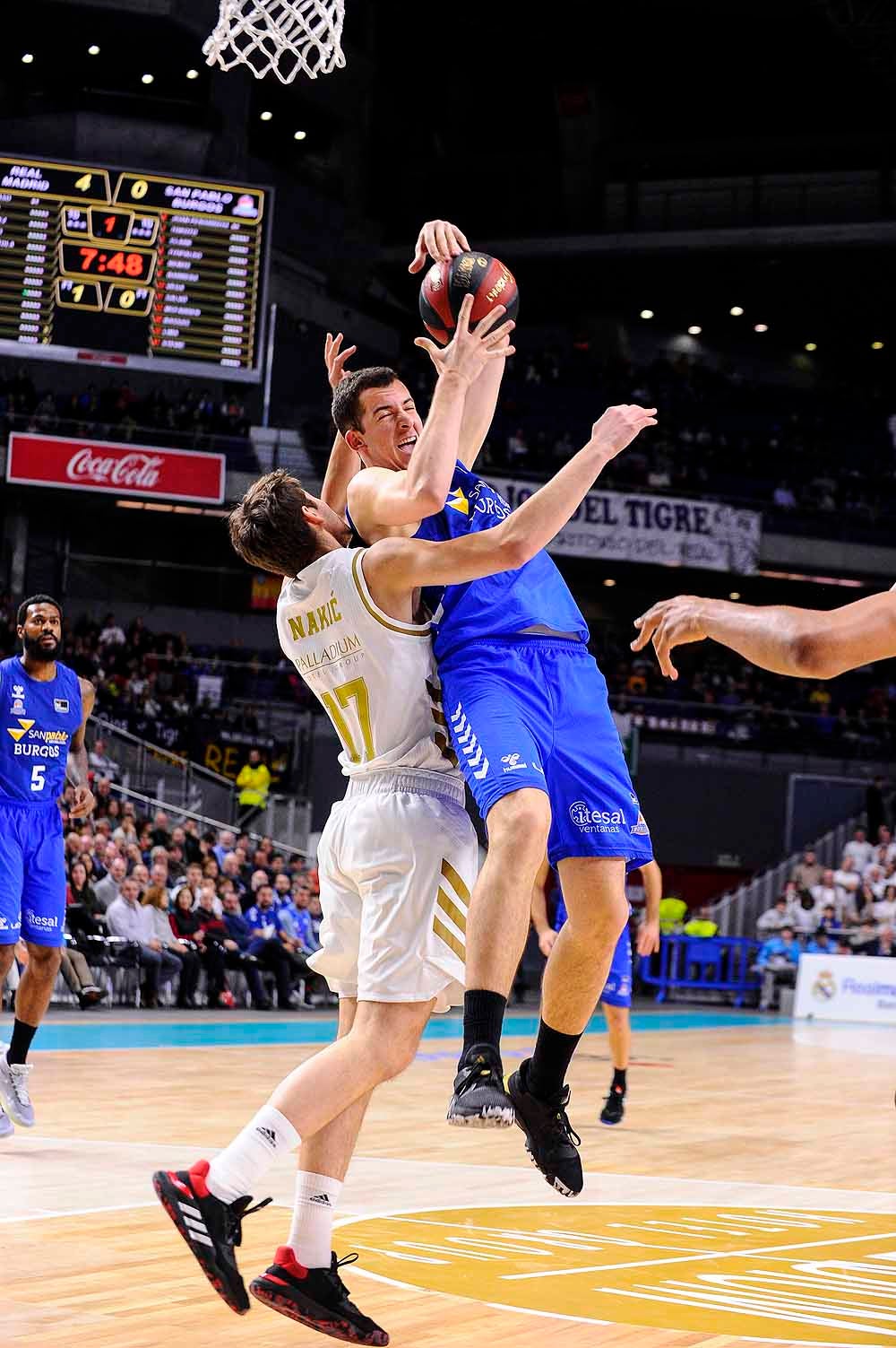 Fotos: Las mejores imágenes del partido entre Real Madrid y San Pablo Burgos