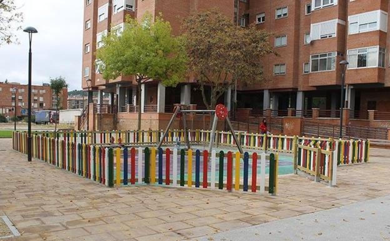 En la primera fase se construyó un parque infantil