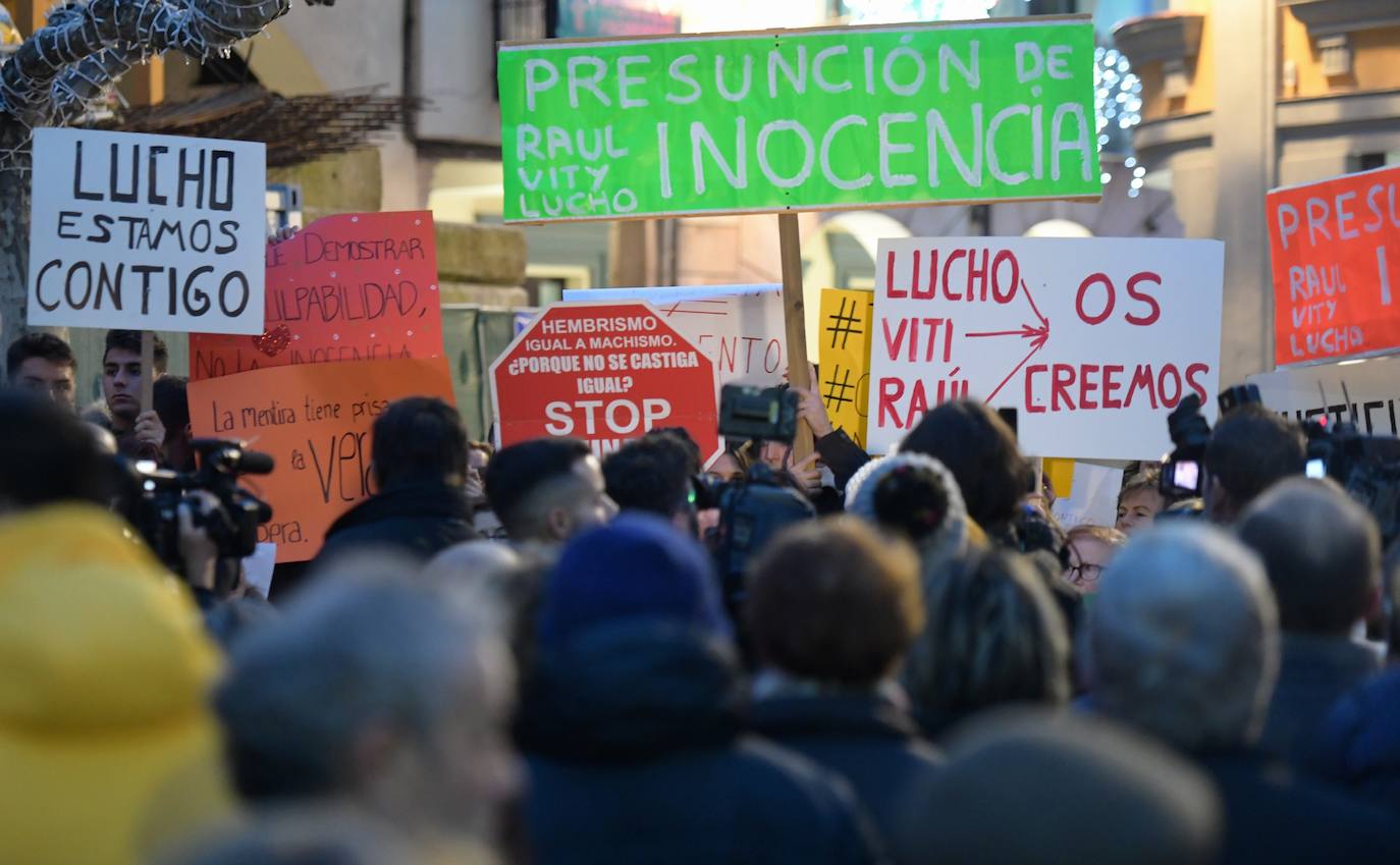 Decenas de ribereños se han manifestado en contra de la sentencia contra los exjugadores