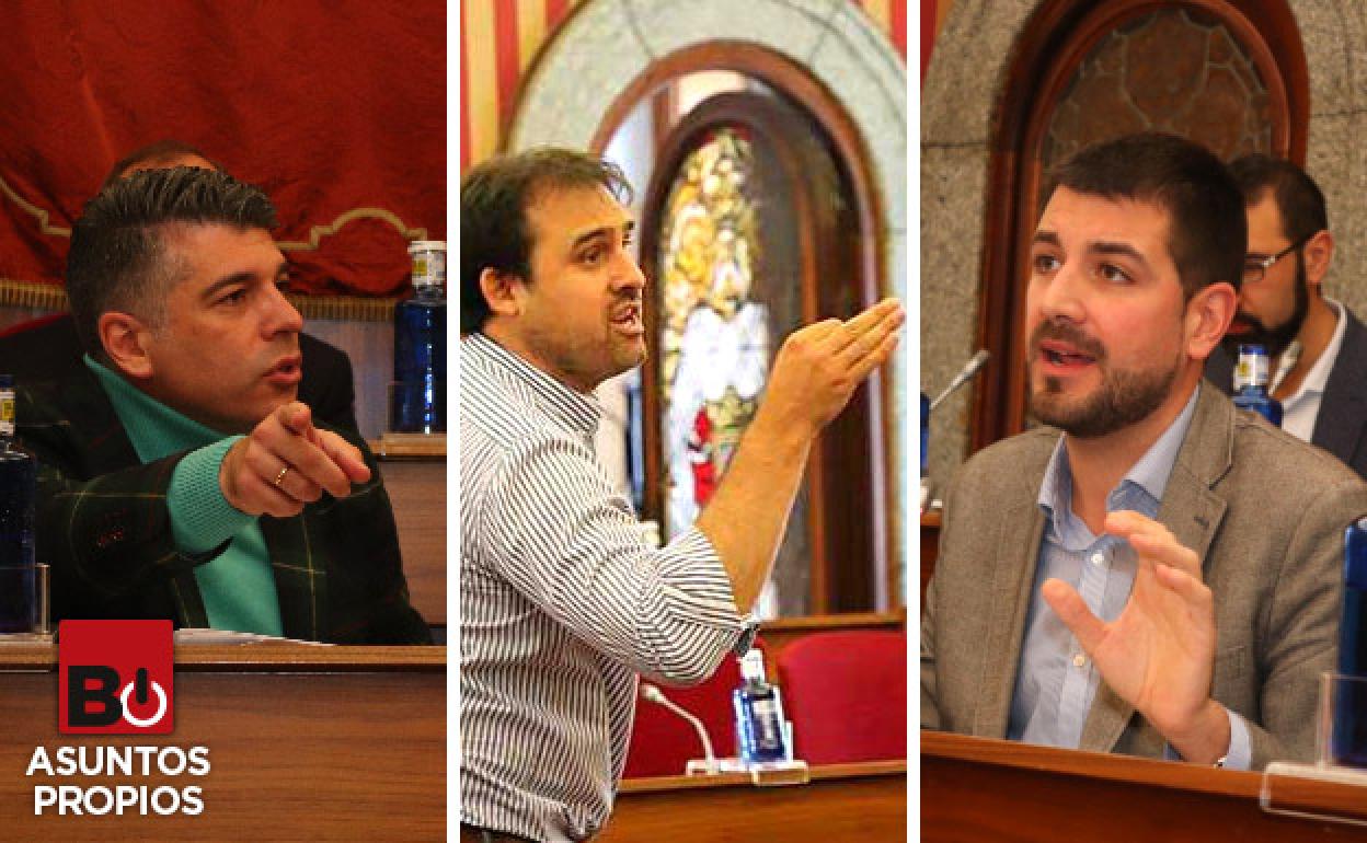 Vicente Marañón, Jorge Berzosa y David Jurado