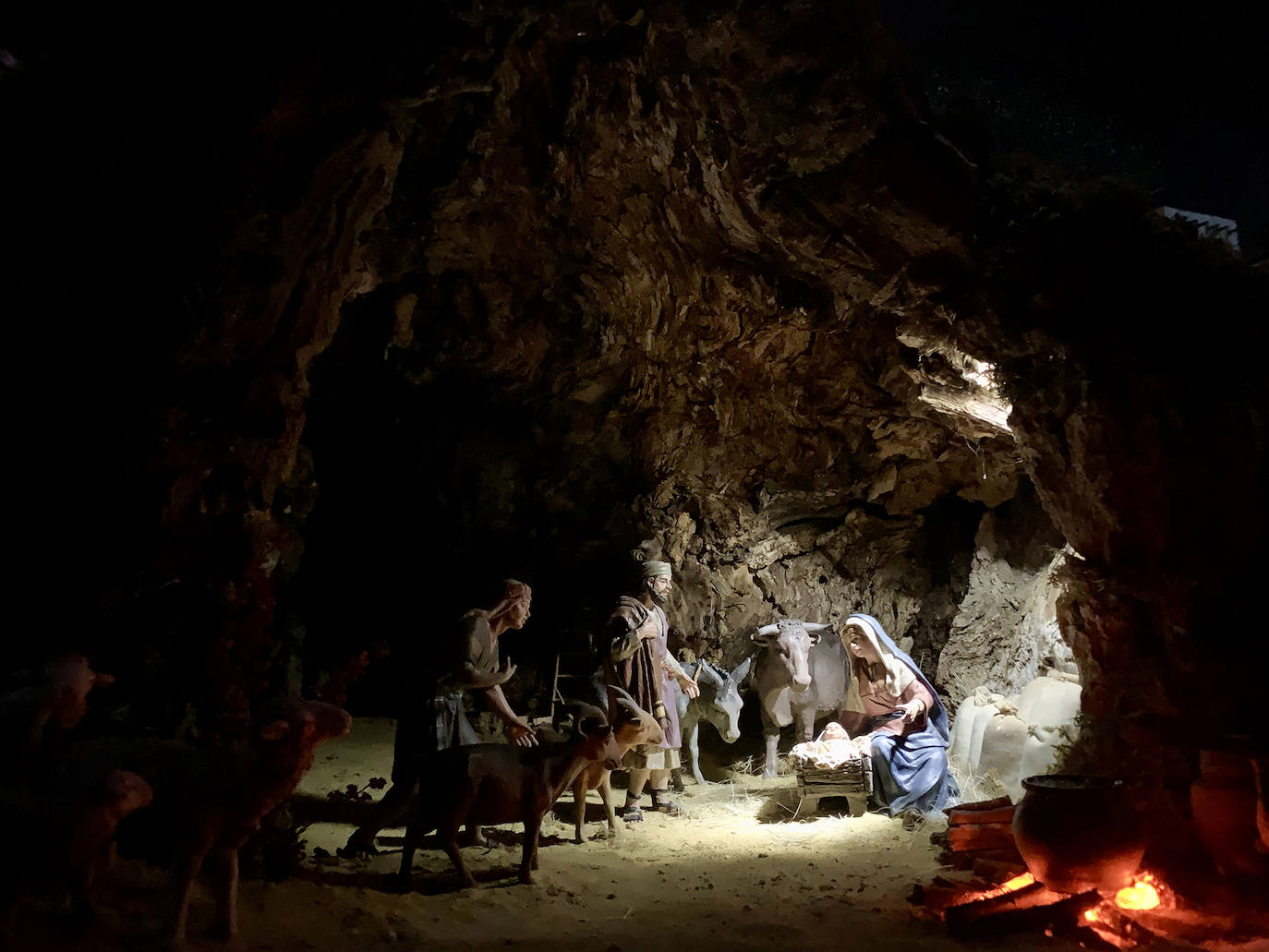 Fotos: Imágenes del belén de Renuncio