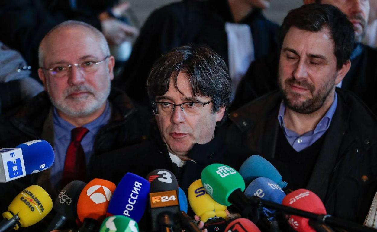 Puigdemont y Comín ya pueden entrar en el Parlamento Europeo