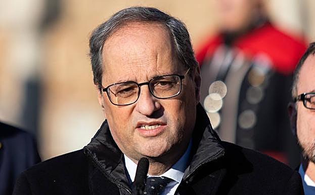 Torra al Rey: «Lo que es una seria preocupación es el Estado español hoy en Europa»