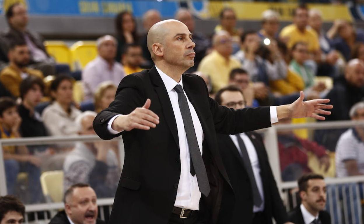 Joan Peñarroya, entrenador del San Pablo Burgos