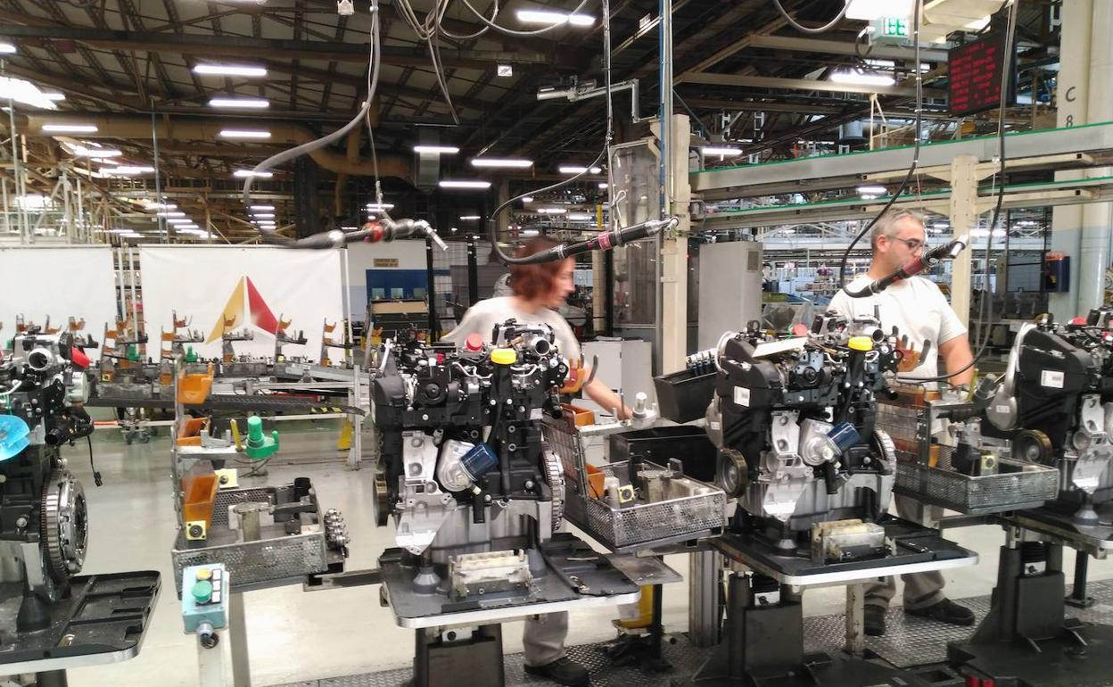 Fábrica de motores de Renault en Valladolid.