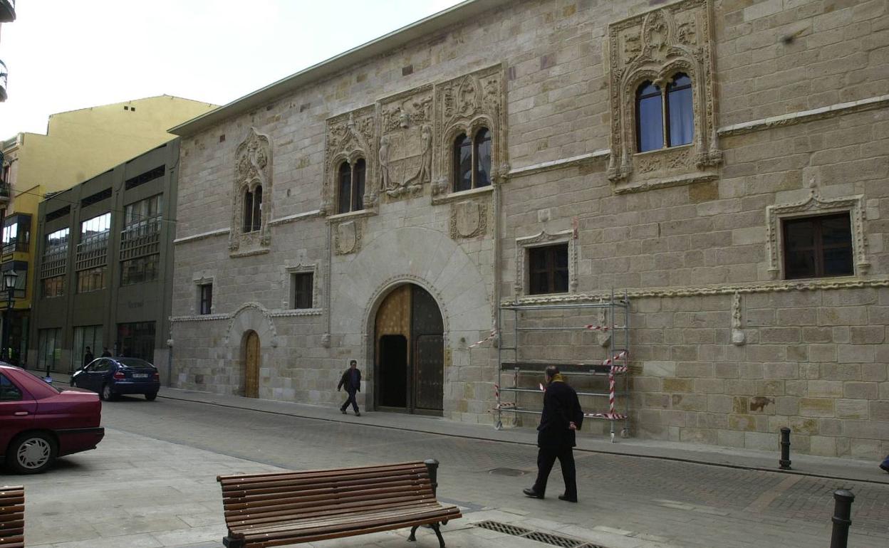 Vista exterior de la Audiencia de Zamora. 