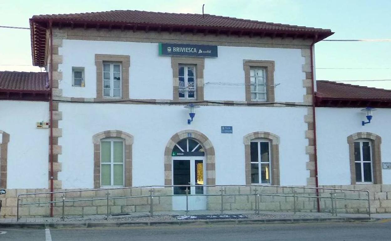 Estación de trenes de Briviesca.