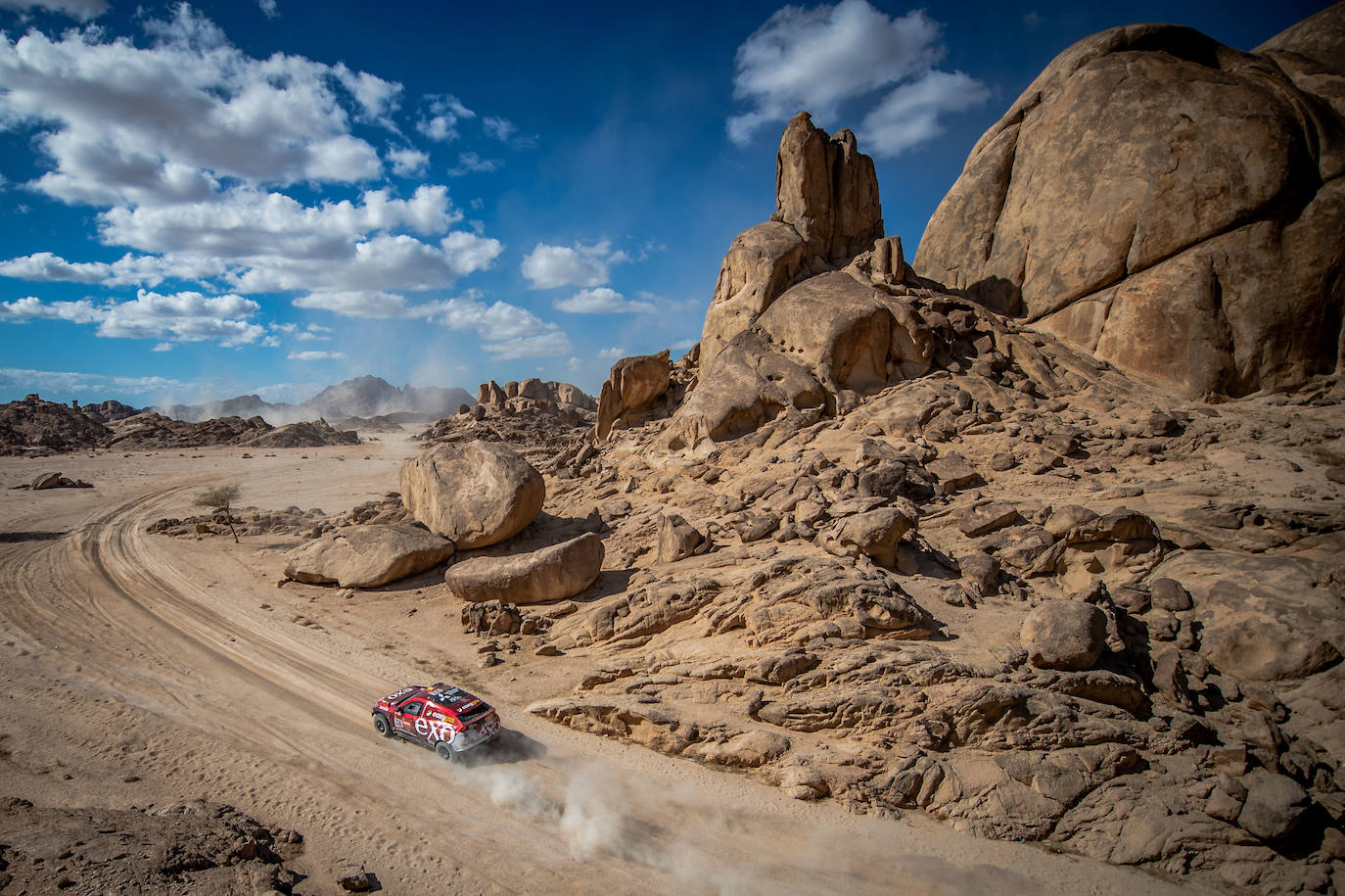 La piloto burgalesa ha concluido su cuarto rally consecutivo.