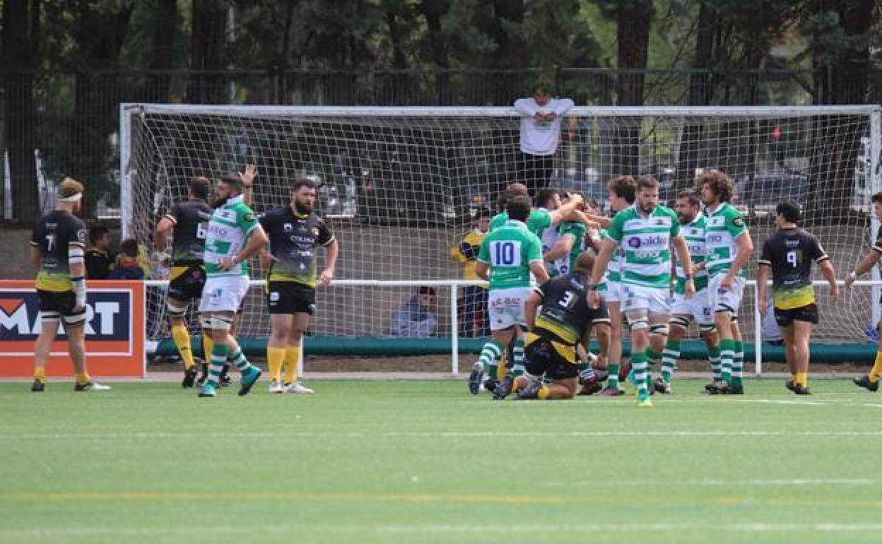 Imagen del partido que enfrentó a varios conjuntos en San Amaro