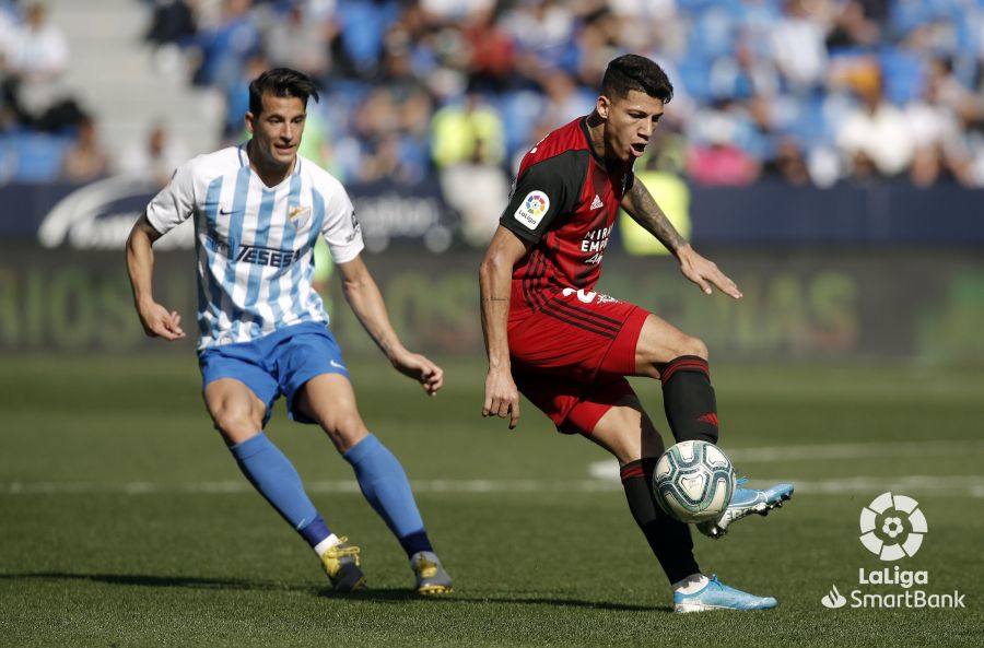 Andaluces y burgaleses empataron a dos en La Rosaleda.