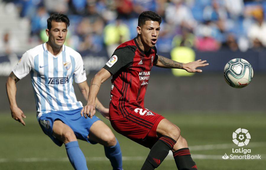 Andaluces y burgaleses empataron a dos en La Rosaleda.