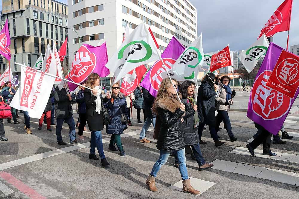 Fotos: Movilización de empleados públicos para reivindicar sus derechos