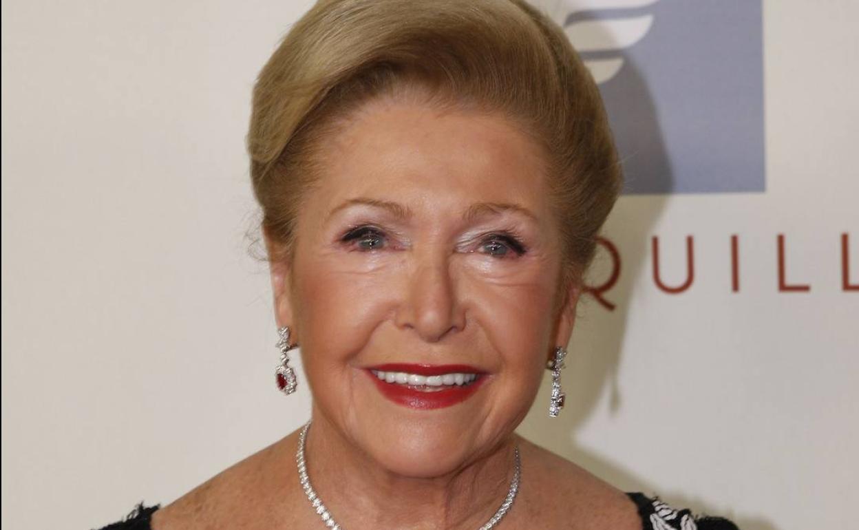 La escritora estadounidense Mary Higgins Clark.