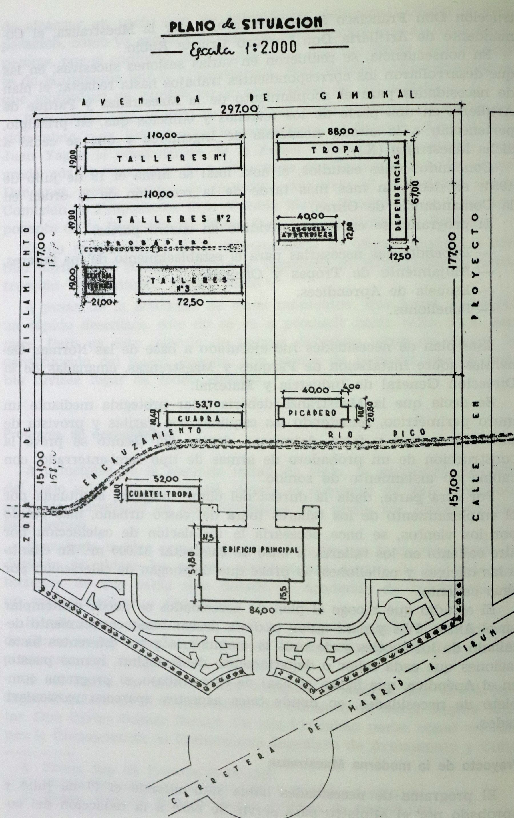 El antiguo Parque de Artillería, que actualmente está siendo derribado para dejar sitio a 337 viviendas, estuvo operativo durante más de 45 años. 