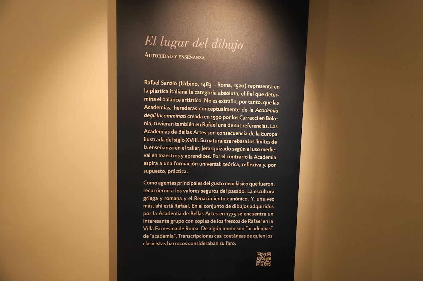 Se puede ver medio centenar de obras firmadas por artistas como Carlo Maratti, Pietro da Cortona, Guercino, Domenichino, Guido Reni o Giovanni Bernini.