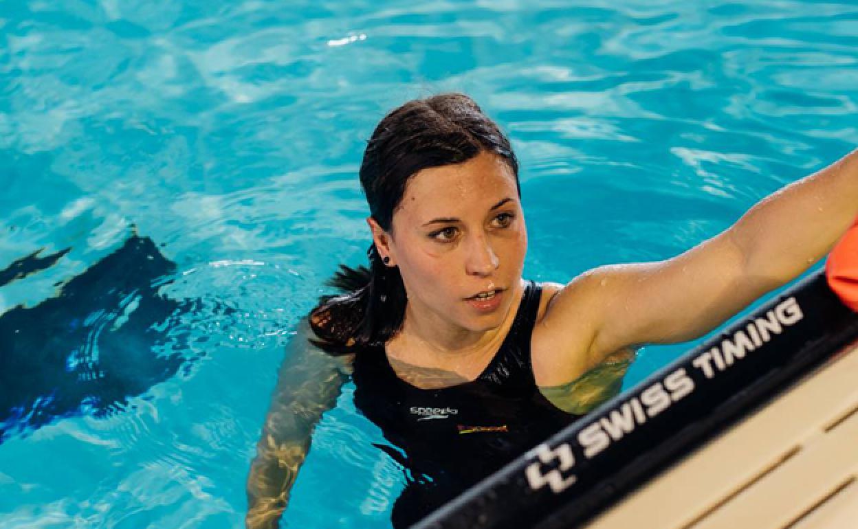 La vigente campeona Ester Rodríguez. 